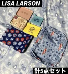 LISA LARSON リサラーソン マイキー ポーチ 木製スタンプセット 付録のサムネイル
