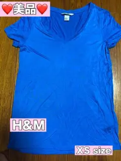 ♡美品♡ H&M Vネック Tシャツ 【XSサイズ 】