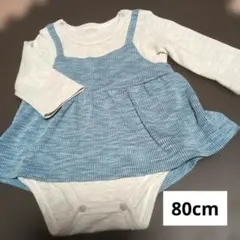 ベビー　タキヒョー　スカート付き　ロンパース　80cmのサムネイル