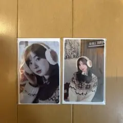 NiziU ハッピードロー ミイヒＦ賞 フォトカード A.B ⑤