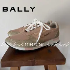 未使用　定価5.7万　BALLYレザースニーカーのサムネイル