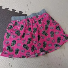 BABYDOLL パイナップル柄スカート 120cm