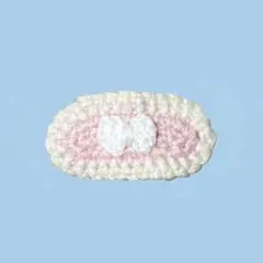 ハンドメイド　ヘアピン　リボン