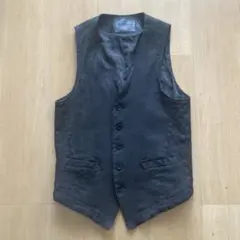 backlash バックラッシュ リネンベスト Lサイズ ブラック BACKLASH（バックラッシュ）ベスト 正規通販 / MERCURY