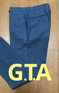 値下✨G.T.A リネン・ウールブレンドパンツ　44のサムネイル