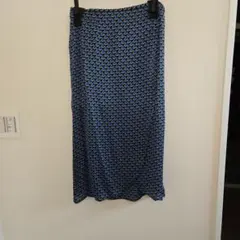★USED・美品★シルクロングラップスカートのサムネイル