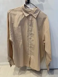 AS KNOW AS plus アズノゥアズ ストライプシャツ