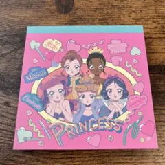 ディズニー プリンセス　メモ帳（4柄）
