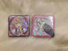 鬼滅の刃　モクテルバー MOCTAIL 　ロト　甘露寺蜜璃 グリッター缶バッジ