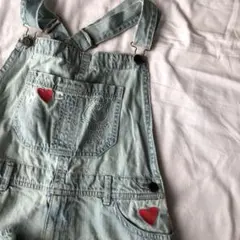 オーバーオール　クマタン w♡cのサムネイル