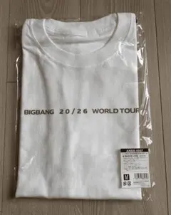BIGBANG 2026 WORLD TOUR Tシャツ WHITE M사이즈