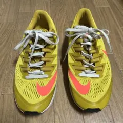 ナイキ スニーカー ユニセックス 24.5cm 黄色