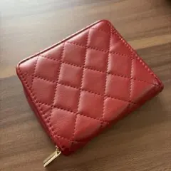2つ折り財布 ボルドー 赤 guのサムネイル