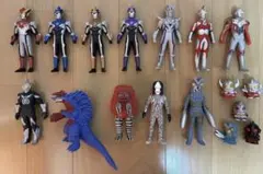 【美品】ウルトラマン ルーブ ソフビ セット 12体+指人形 怪獣 ヒーロー