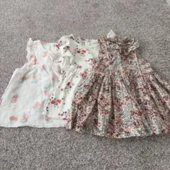 【3点セット】ベビーワンピース 夏服のサムネイル