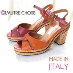 『L'AUTRE CHOSE｜ロートレショーズ』コルクサンダル│36 1/2