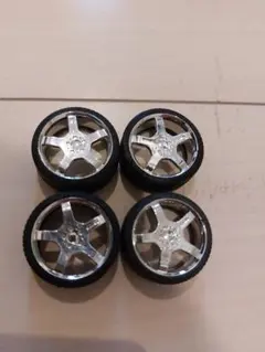 プラモ ホイール タイヤ 車 アオシマ te37 - メルカリ