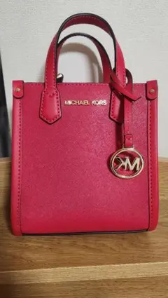 MICHAEL KORS ミニトートバッグ レッド