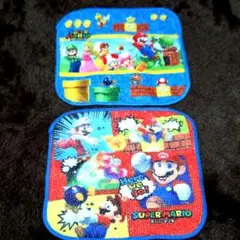 スーパーマリオ ハンカチ 2枚セット