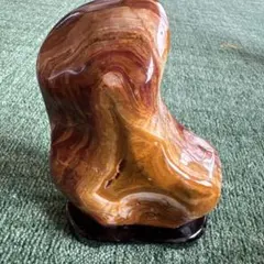 ♦オブジェ 鉱物結晶？ 天然石 貴石 自然石 鑑賞石 置物 飾り骨董品 天然石 鑑賞石 翡翠石 緑石 原石 置物 重さ約3.33㎏ 時代箱