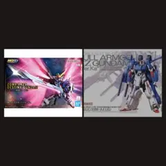 バンダイ MG サザビー トワイライトブラック& ν ガンダム 朝焼けピンク