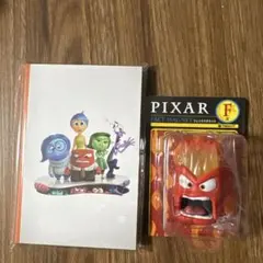 happyくじ　PIXAR F賞フェイスマグネット & I賞ポストカードブック