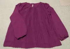 DHC チュニック　ブラウス　M　ワインレッド