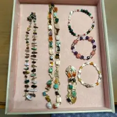天然石 アクセサリー まとめ売り ネックレス ブレスレット