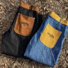 Wageboy ワッジボーイ　ワイドデニム ブルーデニム 古着のサムネイル