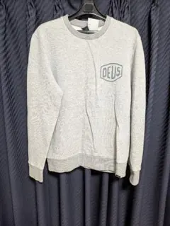 DEUS スウェット トレーナー グレー　S 美品