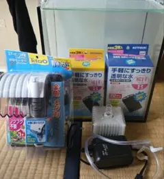 小型水槽用アクアリウムフィルターセット