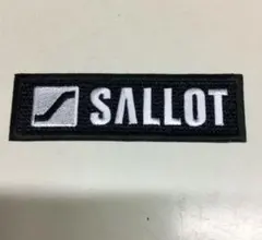 SALLOTサロット　ブランドロゴワッペン長方形