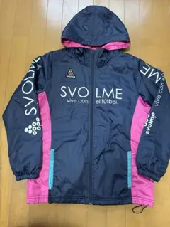 SVOLME ピステ ウィンドブレーカー ネイビーピンク　XSサイズ　160cm