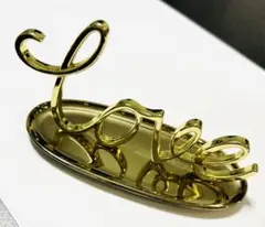 アクセサリートレイ・小物トレイ(ゴールド) 海外お土産品