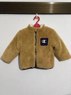 Champion フリースジャケット ~95cm ベージュ