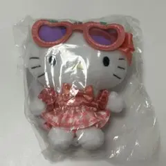 サンリオ くじ ぬいぐるみチャーム ナイトプール ハローキティ