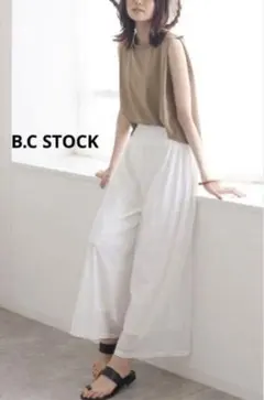 新品 ベーセーストック ドッキング オールインワン ワイドパンツ IENAのサムネイル