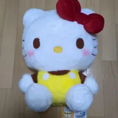 【特大45cm・タグ付】ハローキティ　ぬいぐるみ　BIGサイズ