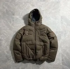 00s Columbia hooded puffer down jacket