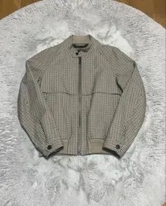 オオカミ様専用Burberryチェック柄ブルゾンmade in England - メルカリ
