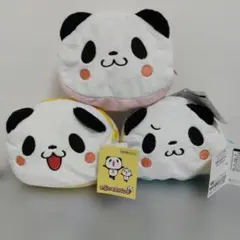 お買いものパンダ フェイスポーチ 3종 세트