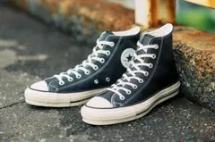 Converse Leather All Star J Hi Black