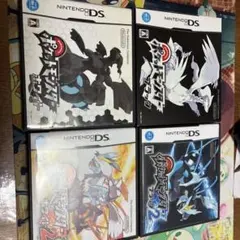 ポケモン　ブラックホワイト　ブラック2ホワイト2 四点セット