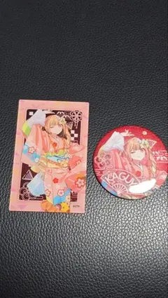 超かぐや姫！ かぐや 缶バッジ アクリルカード