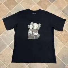 UT キャラクター プリント Tシャツ XL ブラック