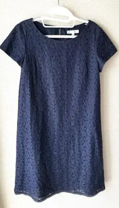 fredy couleur レースチュニック　ワンピース　ネイビー　36 極美品のサムネイル