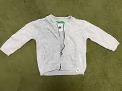 ZARA グレー ニットジャケット 6-9ヶ月