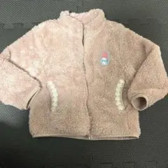 キッズ アウター ピンク100
