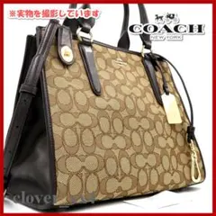 【極美品】コーチ ショルダーバッグ クロスビー 総柄 COACH バッグ