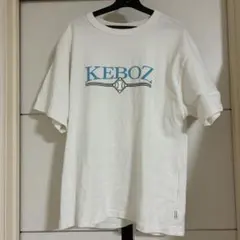 KEBOZ Tシャツ ホワイト ロゴプリントSサイズのサムネイル